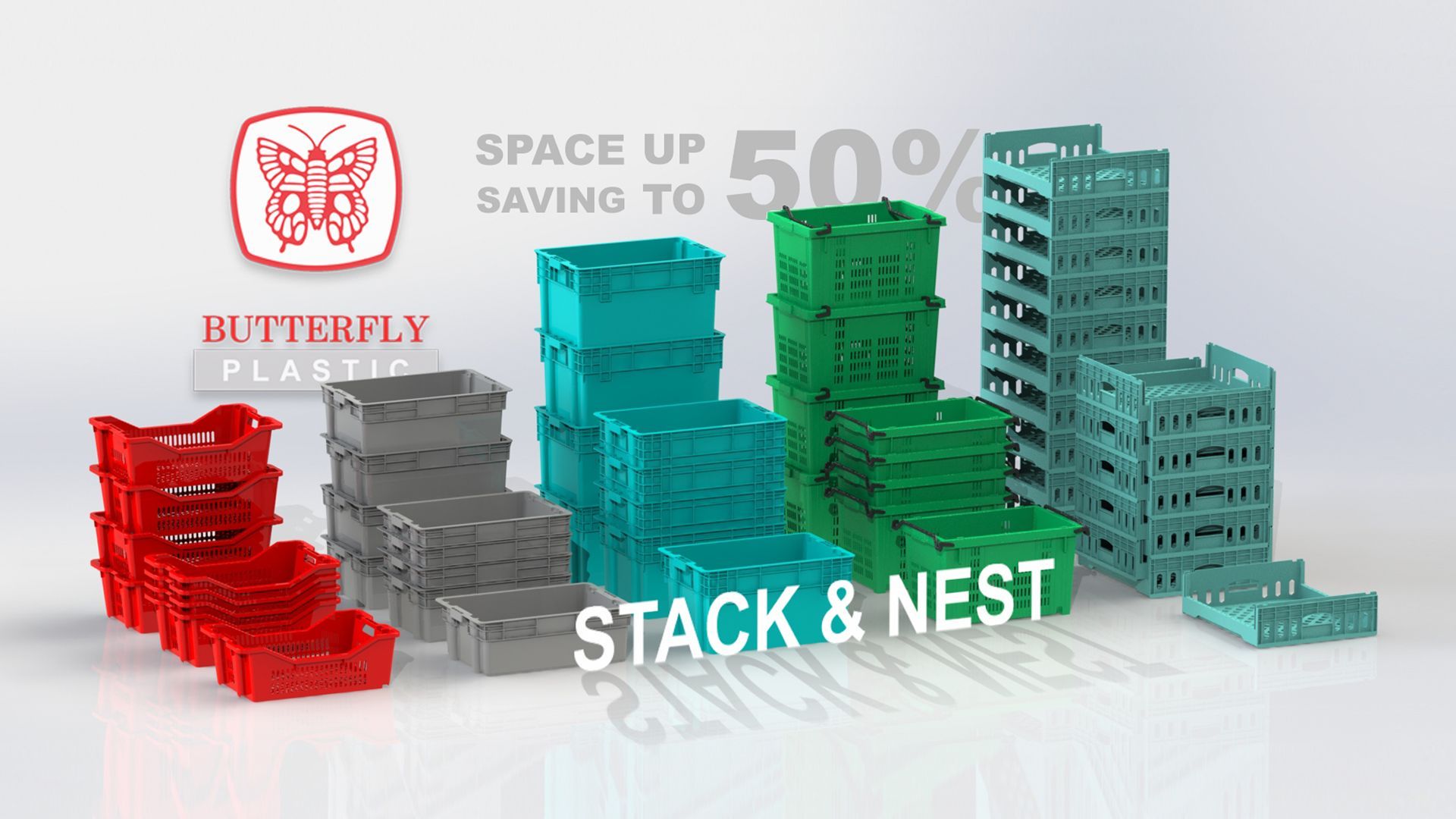 Maximize Your Storage Efficiency with Stack & Nest Crates