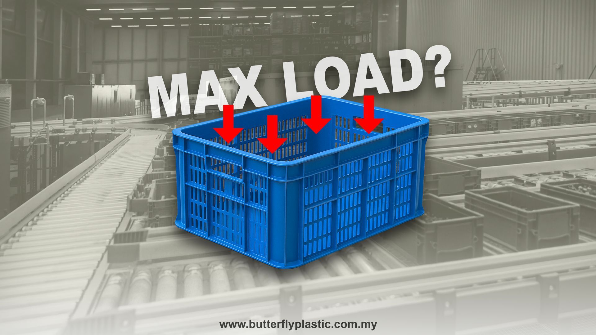 What Determines the Maximum Load of a Plastic Crate?