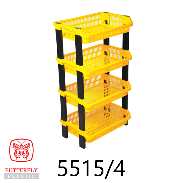 Plastic 4 Tier Rack / Multi Purpose Racking