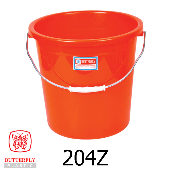 4 Gallons Plastic Pail with Handle / Plastic Bucket