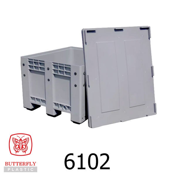 Plastic Pallet Box - with Cover