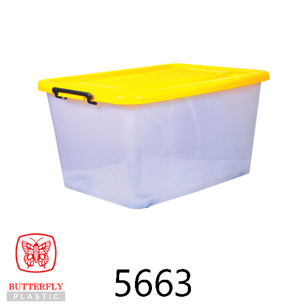 Plastic Storage Box / Transparent Box with Lid