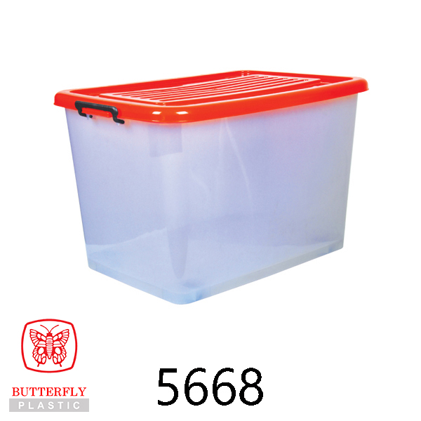 Plastic Storage Box / Transparent Box with Lid