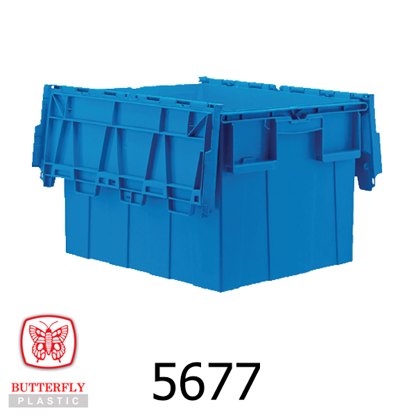 Plastic Security Tote Box / Stackable Crate