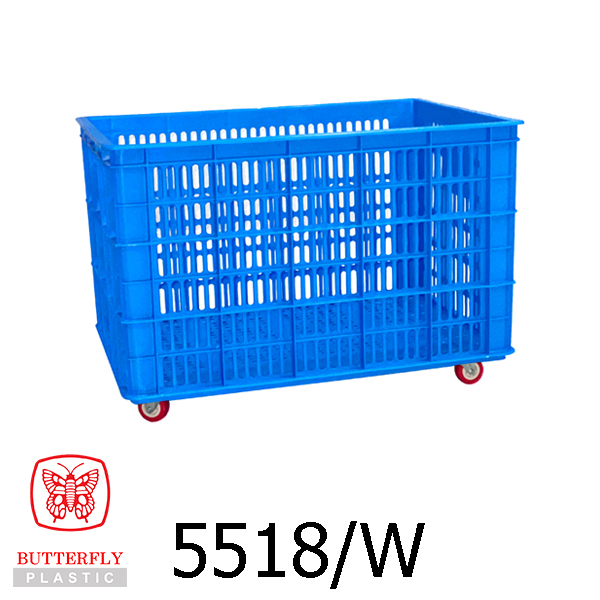 Stackable Crate / Industrial Basket With Wheel