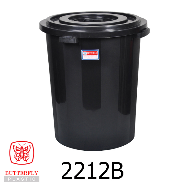 Tong Sampah 12 Gallon dengan Penutup